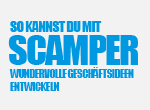 So kannst du mit SCAMPER wundervolle Geschäftsideen entwickeln