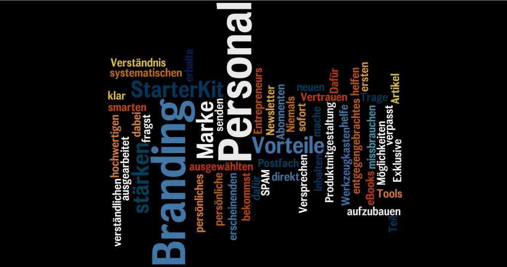 Personal Branding StarterKit Word-Cloud